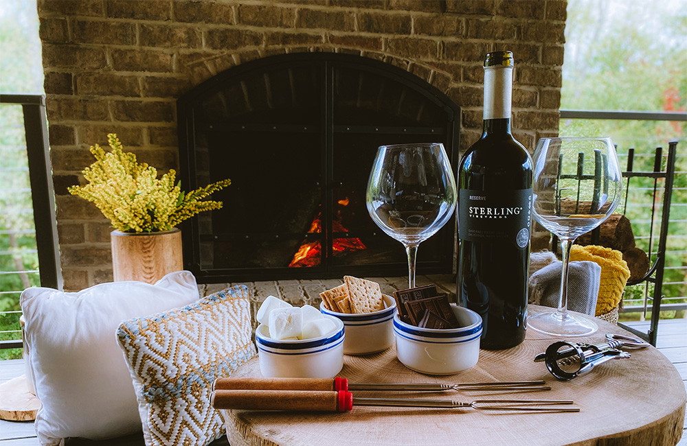 Fireplace & Wine Season